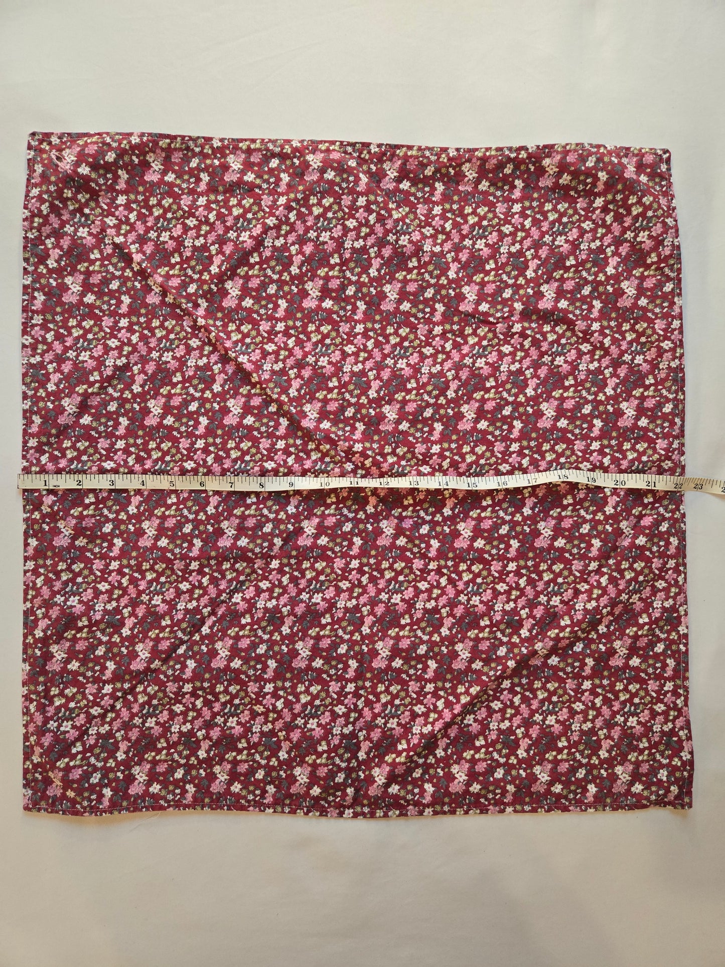 Burgundy/Bunny Reversible Bandana