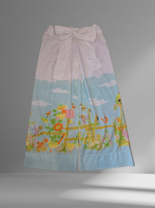 Vintage Sheet Pants